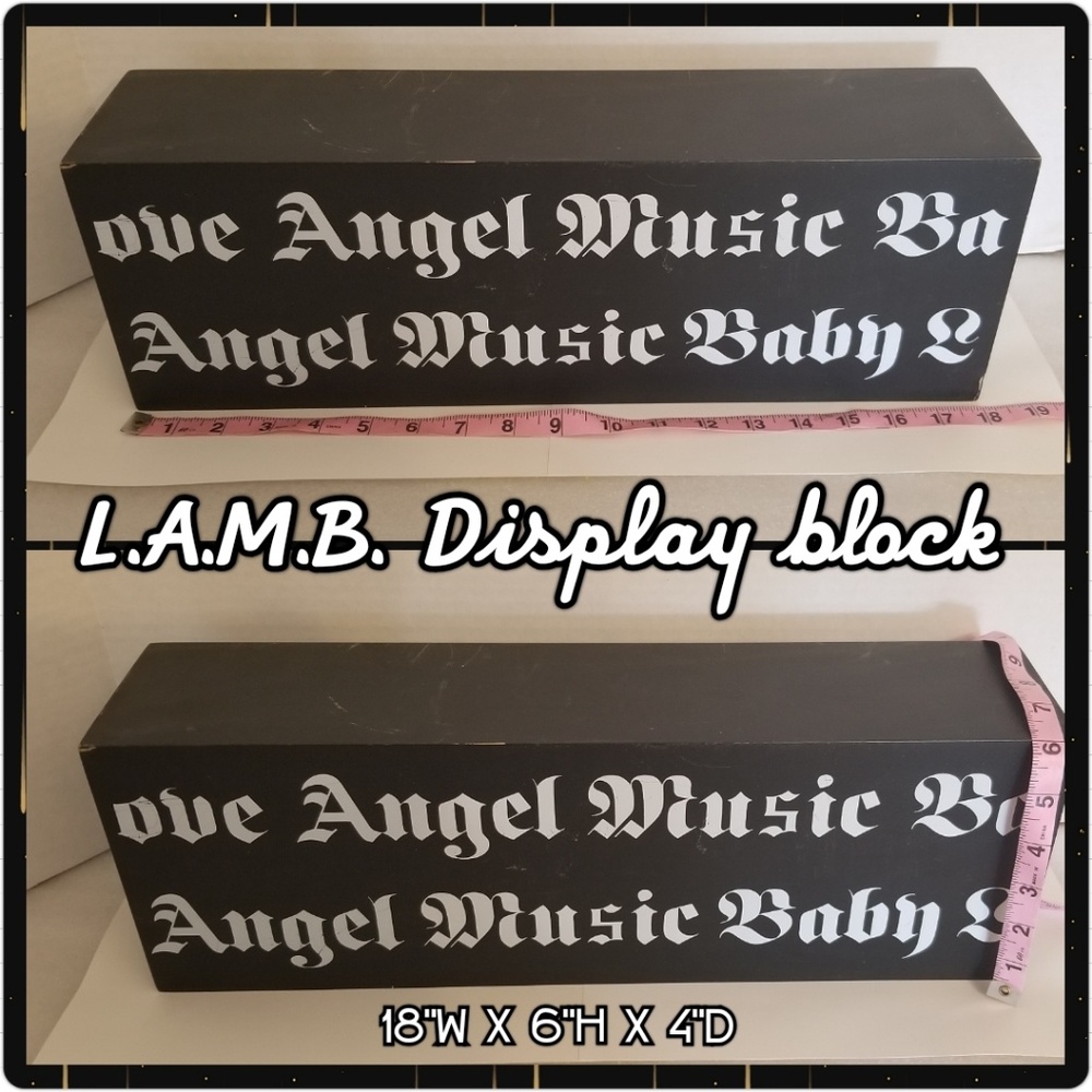 L.A.M.B. Display Block RARE Gwen Stefani
